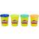 Hasbro Play Doh 4 Pack of Wild Colors E4867