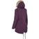 Trespass Celebrity Fleece Lined Parka Jacket - Potent Purple