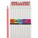 Colortime Jumbo Colored Pencil Pink 5mm 12 Pack