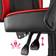 tectake Storm Gaming Chair - Black/Red