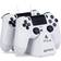 4gamers Playstation 4 Dual Charge 'n' Stand - White