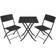 tectake Trevi Patio Dining Set, 1 Table incl. 2 Chairs