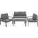 tectake Göteborg Outdoor Lounge Set, 1 Table incl. 2 Chairs & 1 Sofas