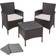 tectake 402862 Bistro Set, 1 Table incl. 2 Chairs