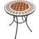 tectake Mosaic garden furniture set 2 chairs + table Ø 60 cm Bistro Set, 1 Table incl. 2 Chairs