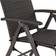tectake Aluminium rattan garden chair with footrest Reclining Chair