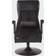 X-Rocker Deluxe 4.1 Chenille Pedestal Gaming Chair - Black