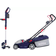 Spear & Jackson 34cm Cordless Lawnmower and Trimmer combo Battery Powered Mower