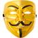 Ultra Adults Guy Fawkes Mask Hacker Anonymous Mask V for Vendetta Halloween Cosplay