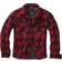 Brandit Lumber Jacket - Black/Red