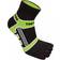 ToeToe Micro-Fibre Running Socks Unisex - Black/Green