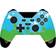 Gioteck WX-4 Wireless Controller (Switch) - Blue/Green/Black
