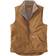 Carhartt Loose Fit Washed Duck Sherpa-lined Mock Neck Vest - Brown