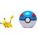 Pokémon Clip 'N' Go Pokéball Pikachu & Great Ball