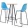 vidaXL 279814 Outdoor Bar Set, 1 Table incl. 2 Chairs