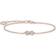 Thomas Sabo Infinity Bracelet - Rose Gold/White