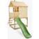 TP Toys Hill Top Tower Wooden Playhouse with Slide