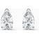 Swarovski Attract Pear Earrings - Silver/White