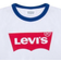 Levi's Kid's Batwing Ringer Tee - White/White (865850105)