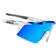 100% Speedcraft SL Matte White/Metallic Blue