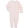 Ralph Lauren Floral Trim Footed Coverall - Delicate Pink (298092)