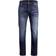 Jack & Jones Mike Original JOS 697 Indigo Knit Comfort Fit Jeans - Blue/Blue Denim