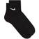 Nike Everyday Lightweight Training Ankle Socks 3-pack - Black/White