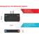 Genki Switch BT Audio Adapter - Neon Red/Blue