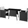 tectake Lausanne Patio Dining Set, 1 Table incl. 2 Chairs