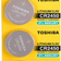 Toshiba CR2450 Compatible 5-pack
