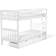 Beliani Revin with Drawers Bunk Bed 90x200cm