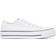 Converse All Star Platform Clean Leather Low-Top W - White/Black
