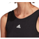 adidas Essentials Camouflage 3 Stripes Cropped Tank Top - Black/White