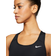 Nike Dri-Fit Swoosh Non-Padded Sports Bra - Black/White