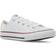 Converse Kid's Leather Chuck Taylor All Star Low Top - White/Garnet/Navy