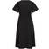 Vila Short Sleeved Wrap Dress - Black