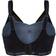 Shock Absorber Shaped Support Bra - Slate Gray/Yellow