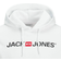 Jack & Jones Logo Decorated Hoodie - White