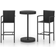 vidaXL 3064769 Outdoor Bar Set, 1 Table incl. 2 Chairs