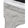 Calvin Klein High Waist Thong 3-pack - Black/White/Grey Heather