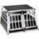 tectake Dog Crate Doubl 89x50cm
