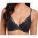 Wacoal Lace Perfection Plunge Push Up Bra - Charcoal