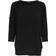 Only Loose Fitted 3/4 Sleeved Top - Black