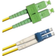 MicroConnect Singlemode OS2 9/125 LC / APC - SC / UPC 0.5m