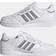 adidas Continental 80 Stripes W - Cloud White/Silver Metallic/Grey Three