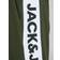 Jack & Jones Will Logo Blocking Sweat Trousers - Green/Forest Night