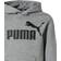 Puma Essentials Big Logo Youth Hoodie - Medium Gray Heather (586965-03)