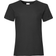 Fruit of the Loom Girl's Valueweight T-Shirt - Black (61-005-036)