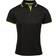 Premier Women's Contrast Tipped Coolchecker Polo Shirt - Black/Lime