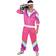 Widmann 80s Tracksuit Pink Masquerade Costume